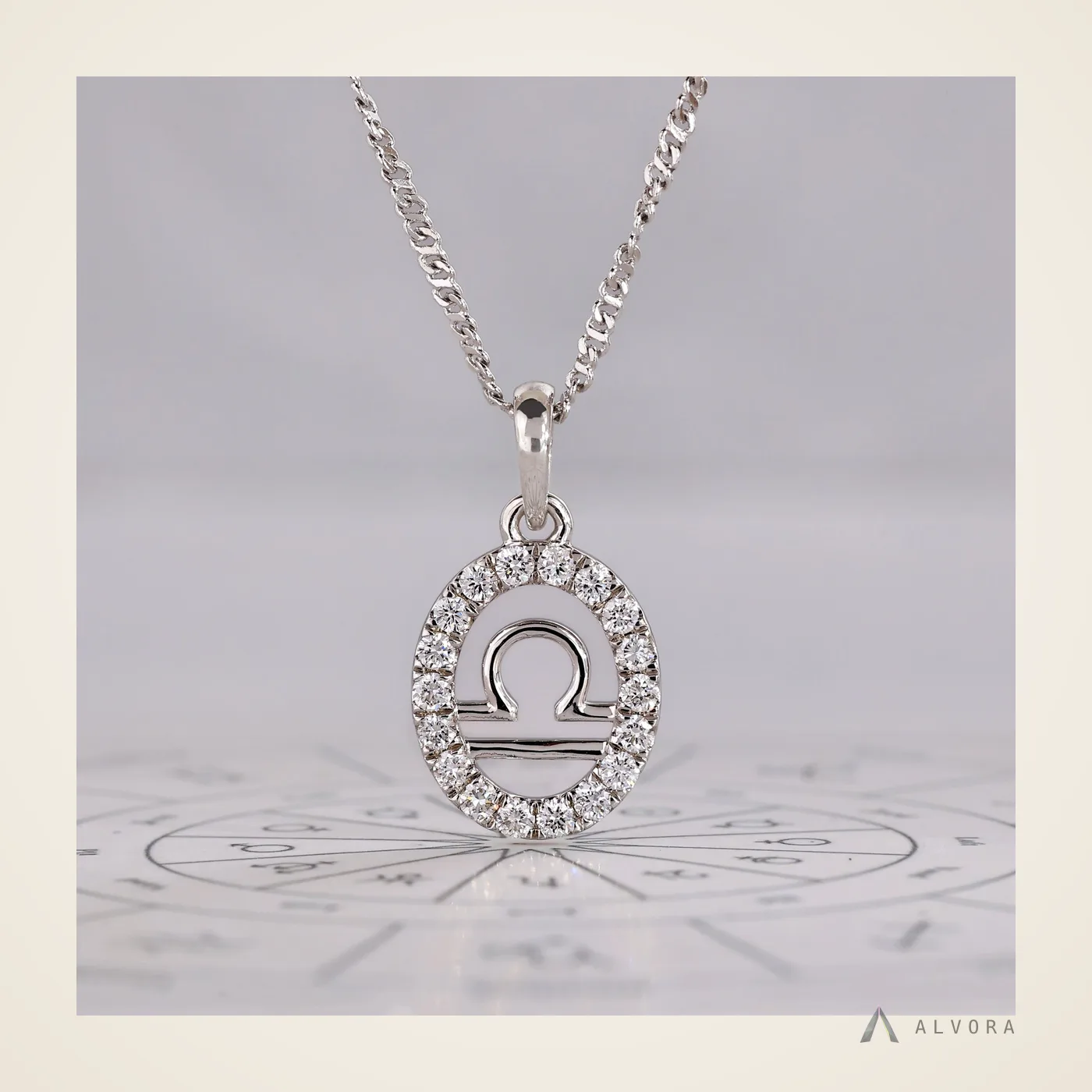 Honora Halo Pendant, halo pendant lab-grown diamond pendant