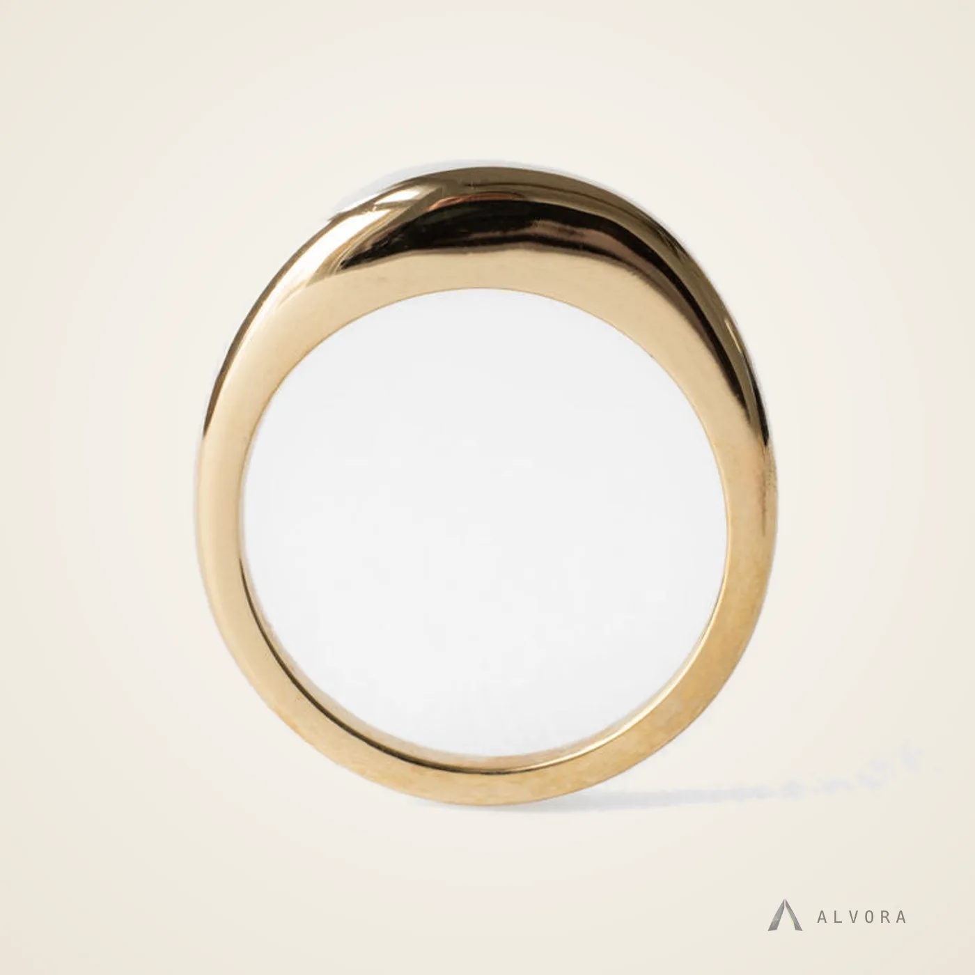 Aurel Oval East-West, oval east-west lab-grown diamond engagement ring