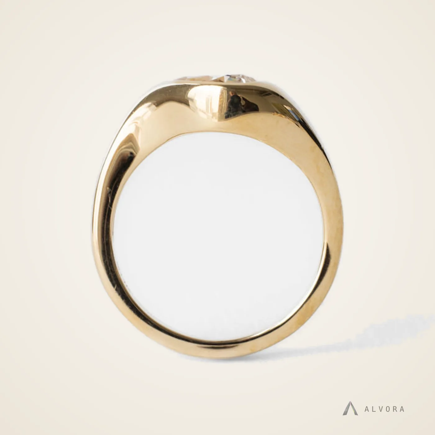 Aurel Pear East-West, pear east-west lab-grown diamond engagement ring
