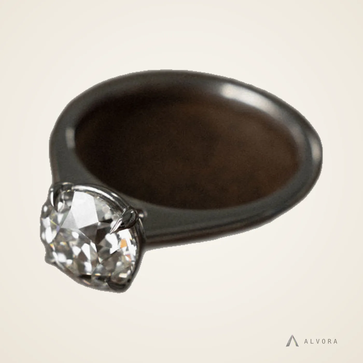 Thea Heritage, heritage lab-grown diamond engagement ring
