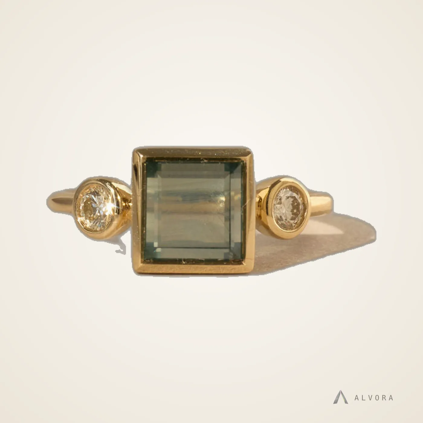 Ione Solitaire, solitaire lab-grown diamond engagement ring