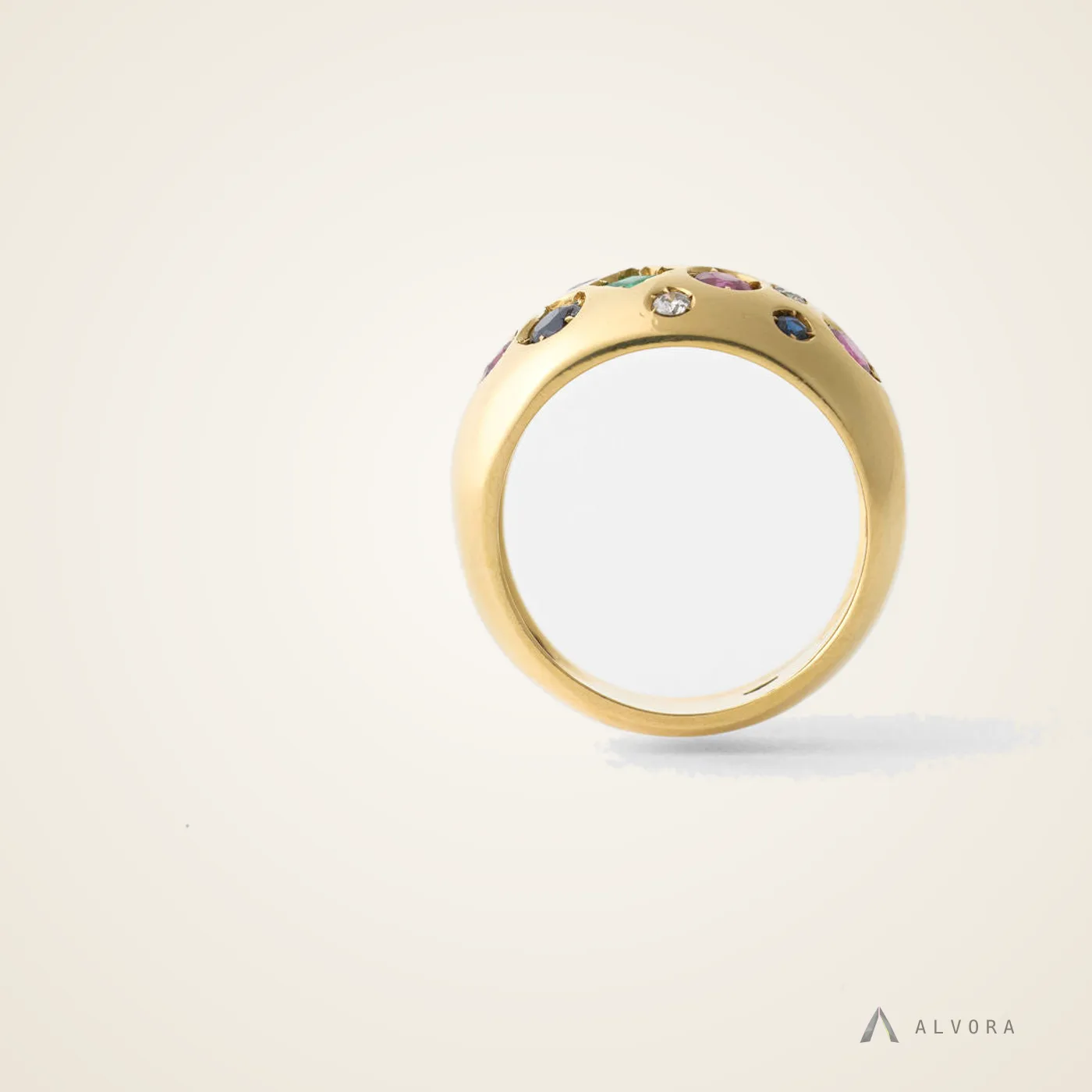 Rosalba Heritage, heritage lab-grown diamond engagement ring
